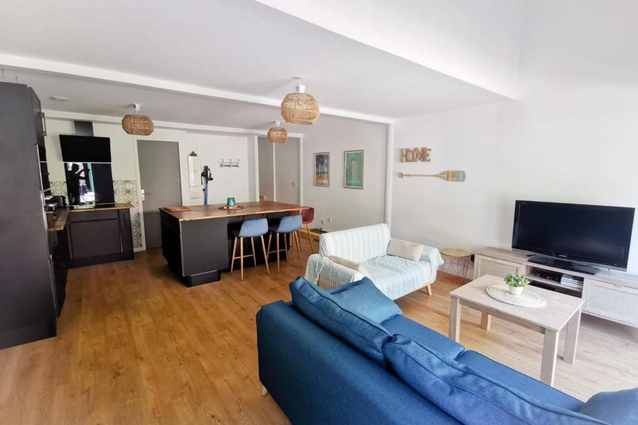Apartamento Duplex House With Large Terrace And Garden Moliets-et-Maa Exterior foto