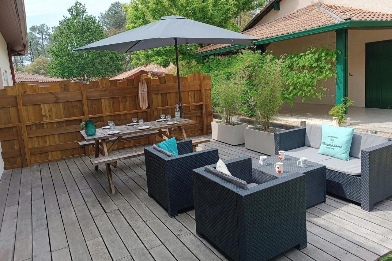 Apartamento Duplex House With Large Terrace And Garden Moliets-et-Maa Exterior foto